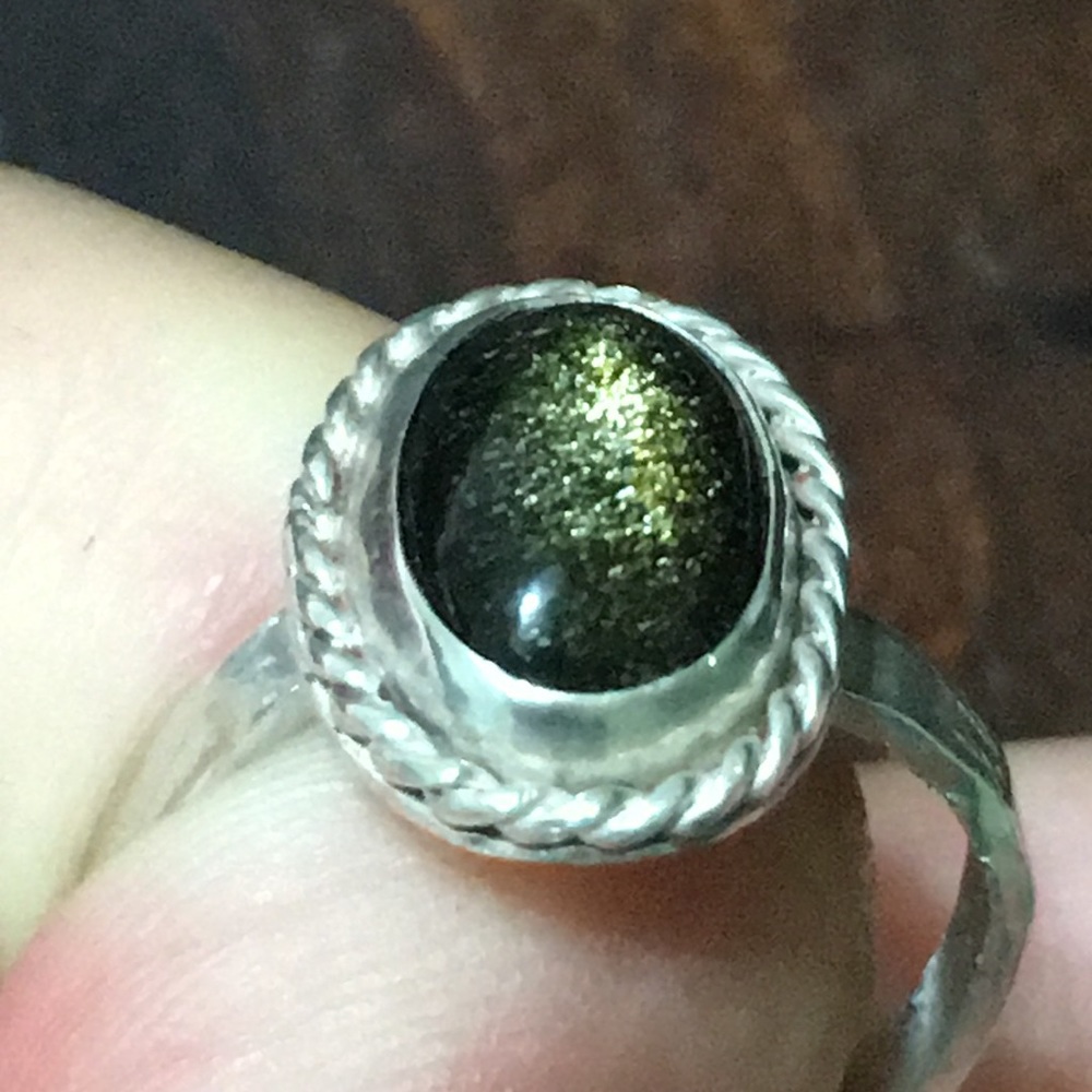 Serling Silver Ring - image 2